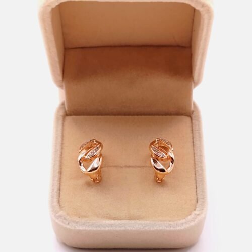 XUPING Επιχρυσωμένα Σκουλαρίκια Μοδέλο 4