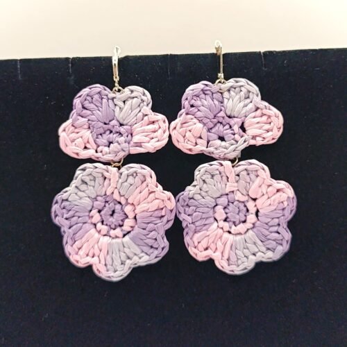 χειροποίητα σκουλαρίκια raffia 03